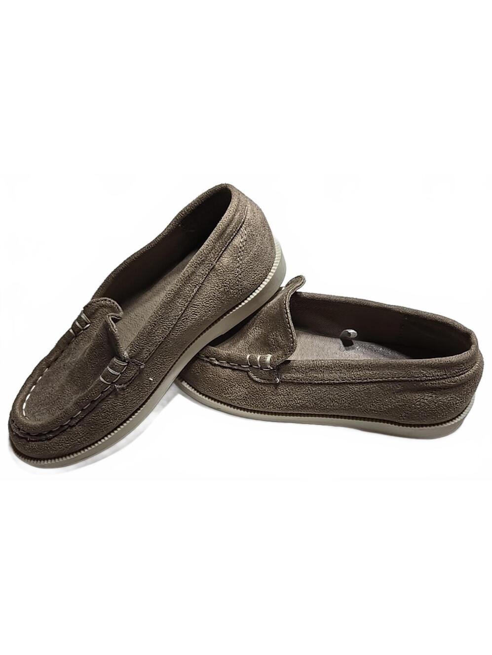 J Crew Crewcuts Boys Kids Sueded Loafers 10 Tan Bx411 J.Crew Dress Shoes